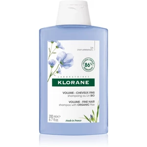 Klorane Len Bio šampon pro jemné a zplihlé vlasy 200 ml