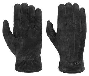 Stetson Zimné rukavice Stetson z prasaťa - čierne - 9,5/XL