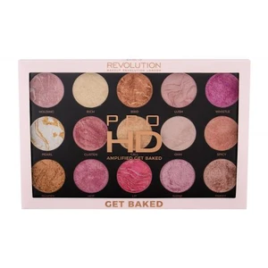 Makeup Revolution London Pro HD Amplified Palette 37,5 g rozjasňovač pre ženy Get Baked