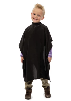 Dětská kadeřnická pláštěnka Flexi Kid Sibel - černá (509140502) + dárek zdarma