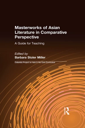 Masterworks of Asian Literature in Comparative Perspective