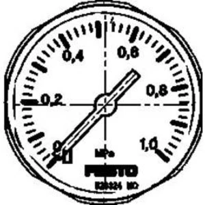 Manometr FESTO MA-27-1,0-M5-MPA, 0 do 10 bar