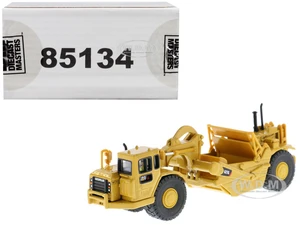 CAT Caterpillar 627G Wheeled Scraper Tractor with Operator "High Line" Series 1/87 (HO) Diecast Model by Diecast Masters