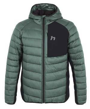 Men's insulated jacket Hannah REVEL HOODY dark forest/anthracite