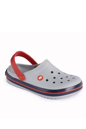 Esem Loop Women's Slippers Grey / Navy / Red