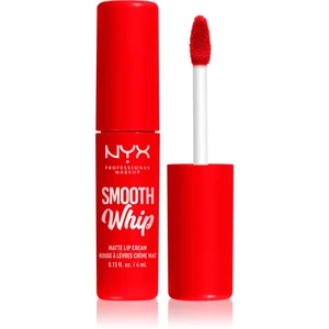 NYX Professional Makeup Smooth Whip Matte Lip Cream zamatový rúž s vyhladzujúcim efektom odtieň 12 Icing On Top 4 ml