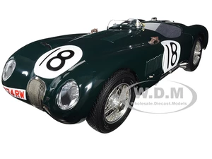 Jaguar C-Type 18 Tony Rolt / Duncan Hamilton (Jaguar Racing Team) Winners 24 Hours of Le Mans France (1953) Limited Edition to 1500 pieces Worldwide