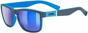 UVEX LGL 39 710605 Grey Mat Blue/Mirror Purple Occhiali lifestyle
