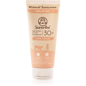 Suntribe Kids Mineral Sunscreen minerálny ochranný krém na tvár a telo pre deti 100 ml