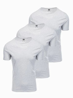 Ombre BASIC 3-pack cotton t-shirt set