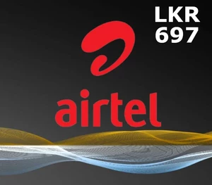 Airtel 697 LKR Mobile Top-up LK