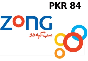 Zong 84 PKR Mobile Top-up PK
