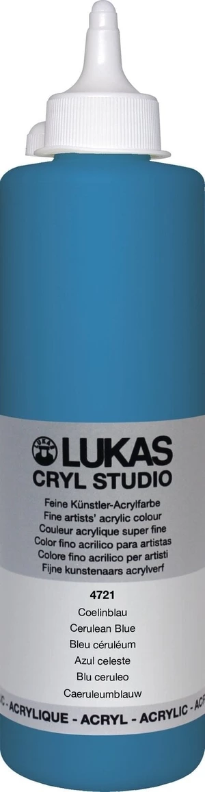 Lukas Cryl Studio Acrylfarbe 500 ml Cerulean Blue