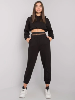 Black Moline trouser set