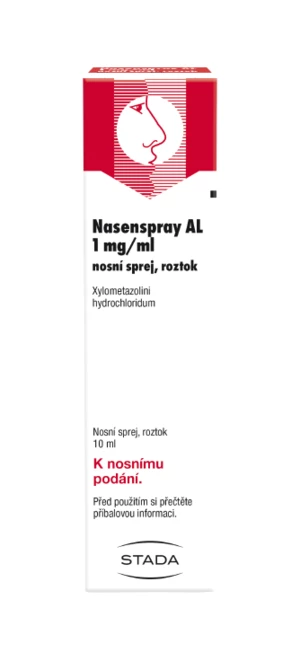 Nasenspray AL 1mg/ml nosní sprej 10 ml