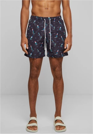 Pattern Swim Shorts Surf aop