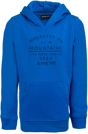 Kids sweatshirt ALPINE PRO BALENDO nautical blue