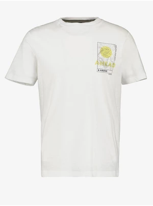 White men's T-shirt LERROS - Men
