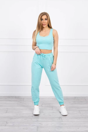 Set top+pants mint