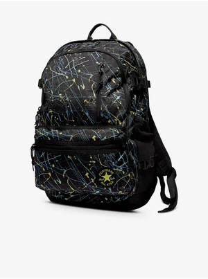 Black patterned backpack Converse - Men