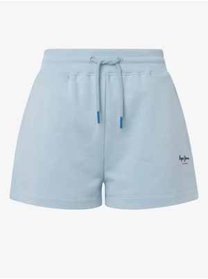 Bright Blue Womens Shorts Pepe Jeans Calista - Women