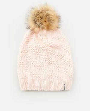 Winter Cap Rip Curl PARADISE POM POM BEANIE Light Pink