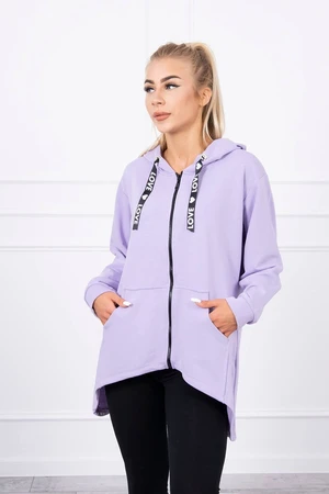Felpa con cappuccio da donna Kesi Longer back