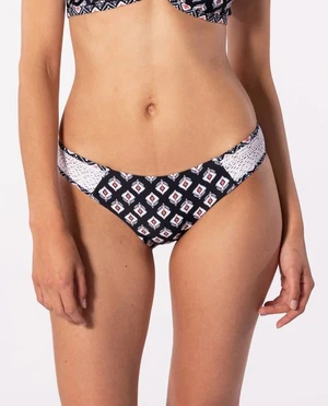 White-Black Women's Patterned Bikini Bottom Rip Curl