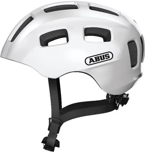 Abus Youn-I 2.0 Pearl White M Dětská cyklistická helma