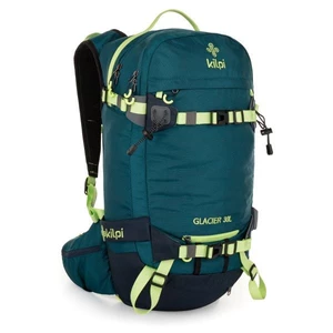 Ski touring and freeride backpack Kilpi GLACIER-U dark green