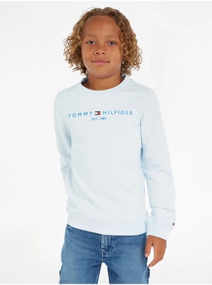Light blue Tommy Hilfiger boys' sweatshirt