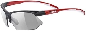 UVEX Sportstyle 802 V Black/Red/White/Smoke Gafas de ciclismo