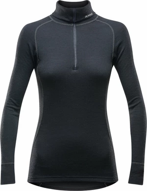 Devold Duo Active Merino 210 Zip Neck Woman Black M Ropa interior térmica