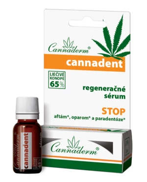 Cannaderm CANNADENT Regeneračné sérum na afty a opary 5 ml