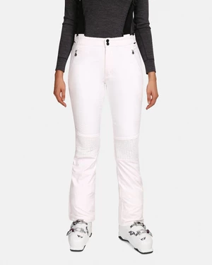 Women's softshell ski pants Kilpi DIONE-W White