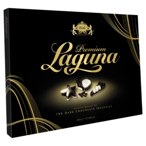 CARLA Laguna premium bílá a hořká čokoláda 250 g