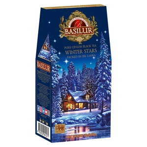 BASILUR Winter stars černý sypaný čaj 75 g