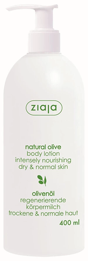 ZIAJA Tělové mléko Natural Olive 400 ml