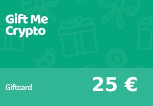 Gift Me Crypto $25 Gift Card