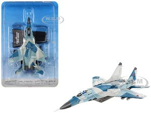 Mikoyan MiG-29 SMT "Fulcrum" Fighter Aircraft "AvGr 7000 AvB" (2012) Russian Air Force 1/100 Diecast Model by Hachette Collections