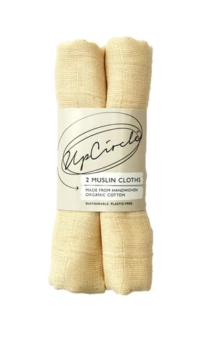 UpCircle Organic Muslin Cloths mušelínové ručníky 2 ks