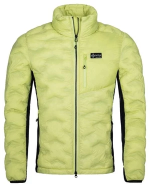 Men's outdoor insulated jacket KILPI ACTIS-M light green