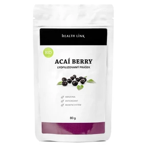 HEALTH LINK Prášek Acai BIO 80 g