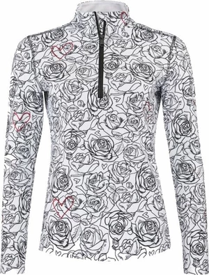 Head Rebels Allover Midlayer Women White/Black L Maglione