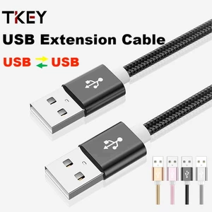 USB to USB Extension Fast Data Cable Male to Male USB Extender for Radiator Hard Disk Webcom Camera USB Cable Extens USB A Cord