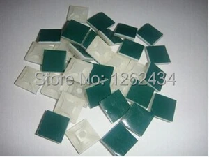 HDB-30*30 The high quality Since the stick type localizer sucker Tie fixed seat Adhesive Tie Mount Green glue