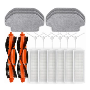 Main Side Brush Hepa Filter Mop Cloth Replacement Parts Fit For Xiaomi Robot Vacuum S10 S12 B106GL