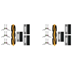 2Set Suitable For ECOVACS Deebot Ozmo T8 T9 T8 Aivi Vacuum Cleaner Accessories Roller Brush Filter Edge Brush