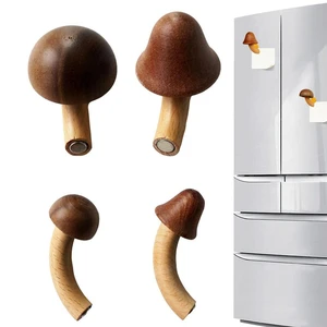 Mushroom Fridge Magnet Creative Refrigeration Magnet Sticker Adhesive Adult Mushroom Fridge Magnet For Whiteboard Fridge Decor