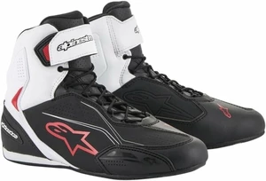 Alpinestars Faster-3 Shoes Black/White/Red 42 Botas de moto